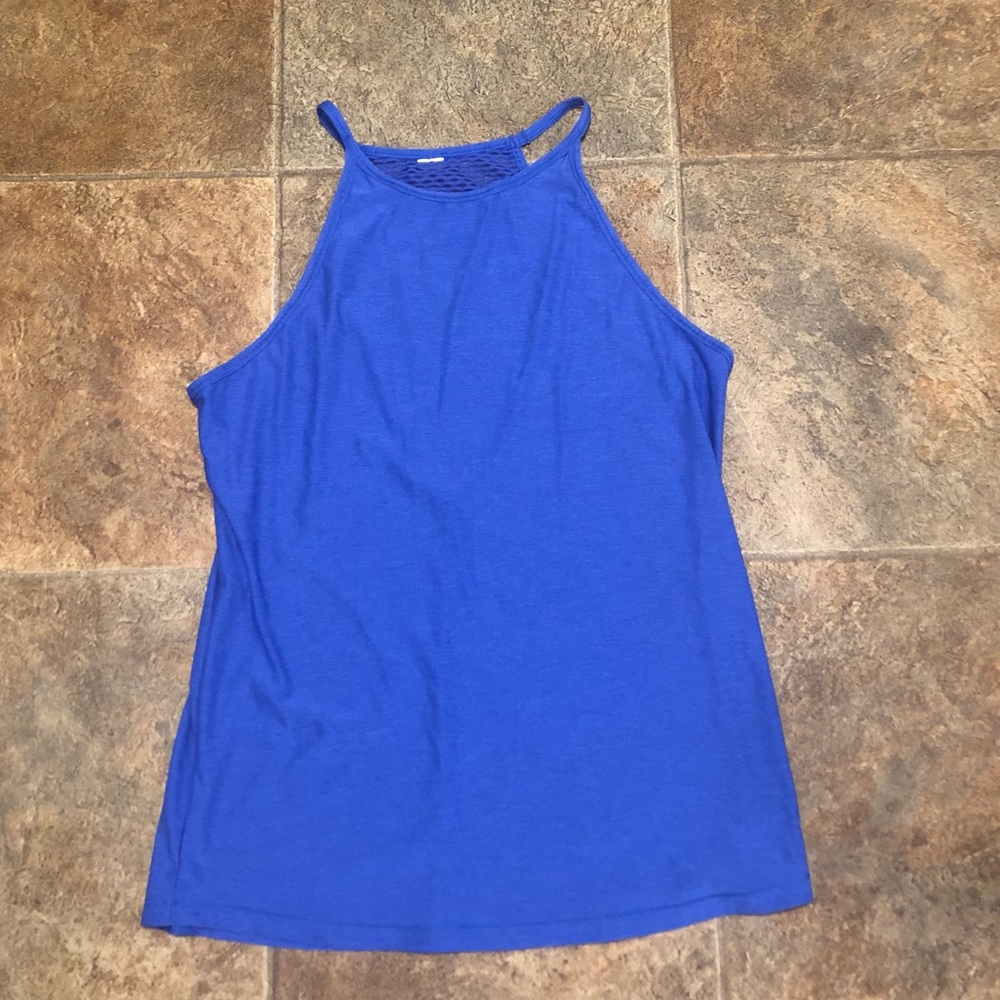 Reebok blue athletic tank top. **DONATING 9/17**